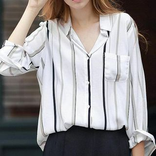 Fashion Street Striped Shirt