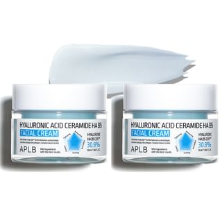 Aplb - Hyaluronic Acid Ceramide Ha B5 Facial Cream Set 2 Pcs