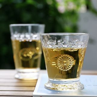 Kawa Simaya Engraved Glass Cup