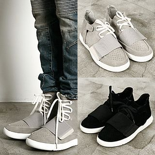 Rememberclick Faux-Suede Sneakers