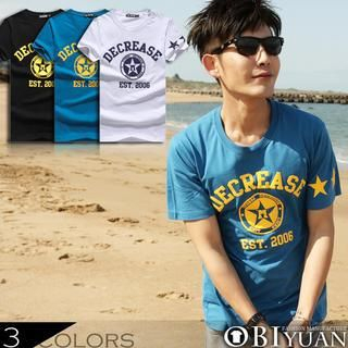OBI YUAN Star Printed Round-Neck T-Shirt