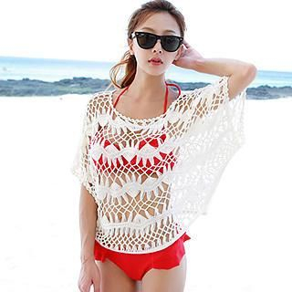 Tamtam Beach Crochet-Knit Cover-Up