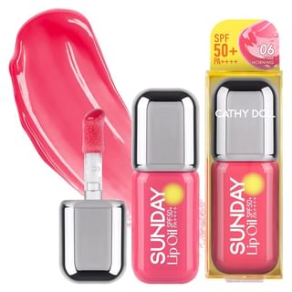 Cathy Doll - Sunday Lip Oil Spf 50+ Pa++++ 06 Pink Morning