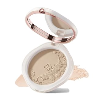 Yurong Airbrushed Tinted Pressed Powder (Song Brocade Prestige Collection) - 2 Colors Z20 Cream - 9g
