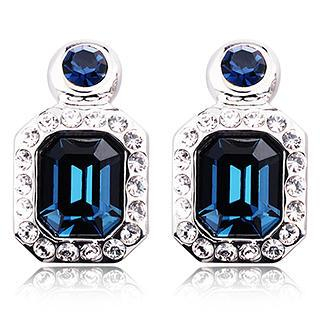 T400 Jewelers Swarovski Elements Crystal Drop Earrings