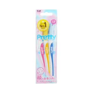 KAI - Pretty For Face Disposable Razors L 3 pcs