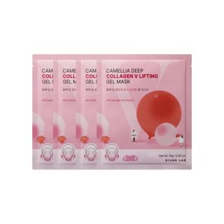 ROUND LAB - Camellia Deep Collagen V Lifting Gel Mask Set 10g x 4 sheets