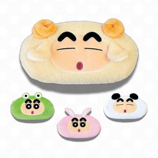 Crayon Shin-Chan Character Face Plush Toy Pouch / Pencil Case