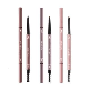E.L.G - Double-Ended Eyebrow Pencil 03 Medium Brown
