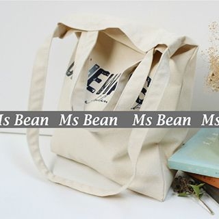 Ms Bean Lettering Shopper Bag