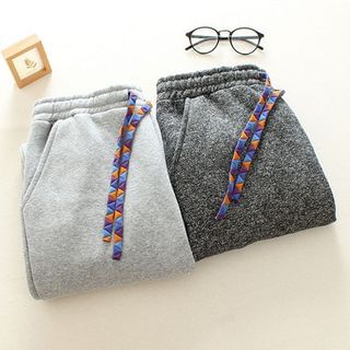 Mushi Color-Block Drawstring Sweatpants