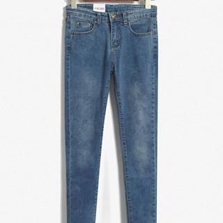 Athena Washed Slim-Fit Jeans