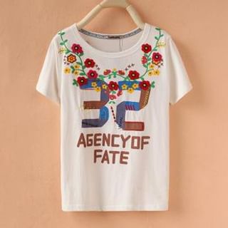 Cute Colors Print T-Shirt