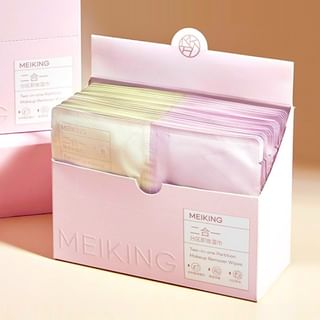 MEIKING - 2 In 1 Makeup Removing Sheet #Removing Sheet - 1 pcs