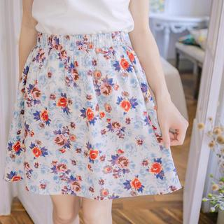 Tokyo Fashion Printed A-Line Skirt