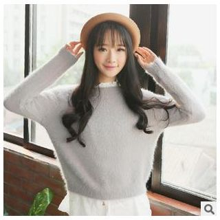 Sens Collection Long-Sleeve Cropped Knit Top