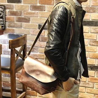 Brickhouse Faux Leather Crossbody Bag