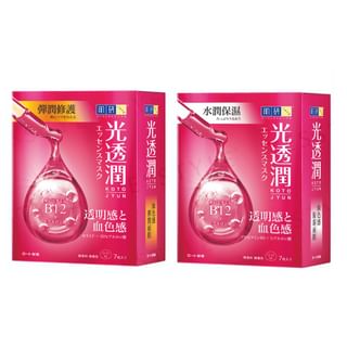 Rohto Mentholatum - Hada Labo Kotojyun Mask Rosy Radiance Bounce - 7 pcs