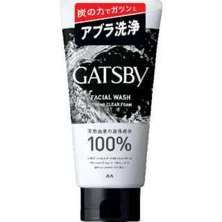Mandom - Gatsby Facial Wash Strong Clear Foam - 130g