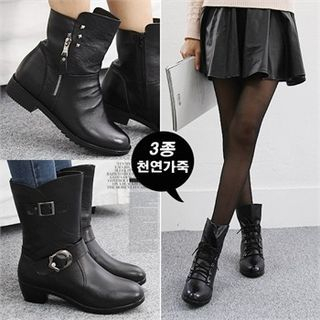 Reneve Genuine-Leather Boots (3 Designs)