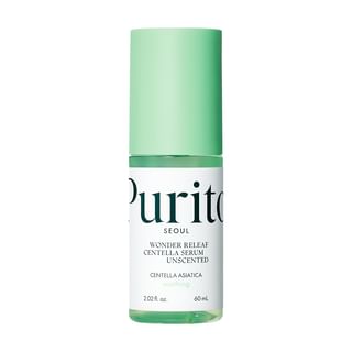 Purito SEOUL - Wonder Releaf Centella Serum Unscented - Gesichtsserum (ohne Duftstoffe)