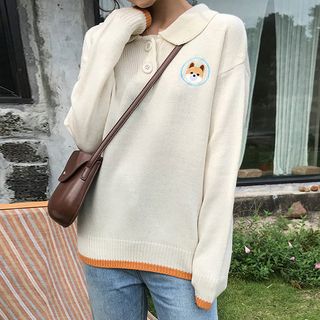 Embroider | Sweater | Collar | Dog