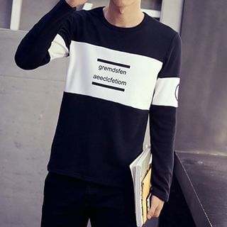 Besto Lettering Long-Sleeve Top