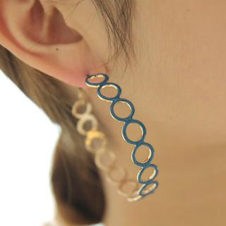 Perforated Ring Earrings