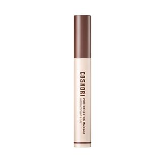 Cosnori - Perfect Setting Mascara Waterproof Long & Curl - 6 Colors #02 Cozy Brown