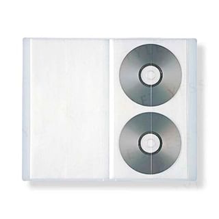 Polypropylene CD & DVD Holder 1 pc