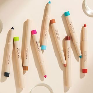 HANDAIYAN - Dual-Ended Cream Eyeshadow Stick - 10 Colors 19# Coral - 0.85g