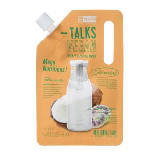 MISSHA - Talks Vegan Squeeze Pocket Sleeping Pack - 3 Types Mega Nutritious