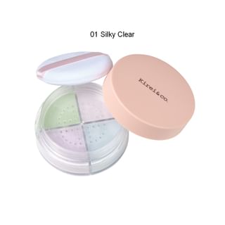 Kirei&co. - 4 Color Face Powder 01 Silky Clear