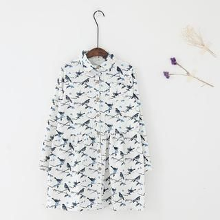 11.STREET Bird Shirt Dress