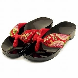 Black Wood Sandals