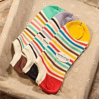 Sunsmile Striped Low Socks