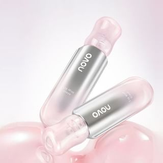 Novo - Light Nude Watery Mist Lip Gloss - 6 Colors C02# Rose Red - 2G
