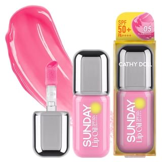 Cathy Doll - Sunday Lip Oil Spf 50+ Pa++++ 05 Flamingo