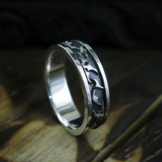 Sterlingworth Engraved Sterling Silver Ring