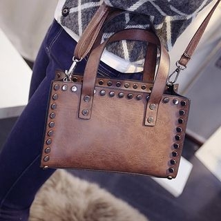 Donini Bags Studded Tote Bag