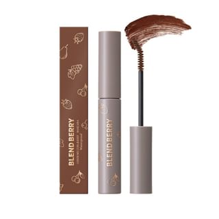 Kose - Blend Berry Cheer Me Curl & Keep Mascara Waterproof 002 Merry Brown