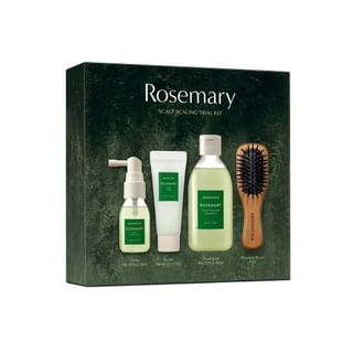 AROMATICA - Rosemary Scalp Scaling Trial Kit 4 pcs