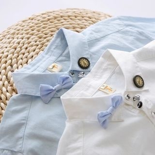 Bonbon Long-Sleeve Applique Shirt