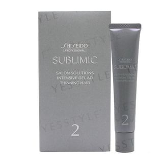 Shiseido Professional - Sublimic Salon Solutions Intensive Gel BL Thinning Hair 40g x 6