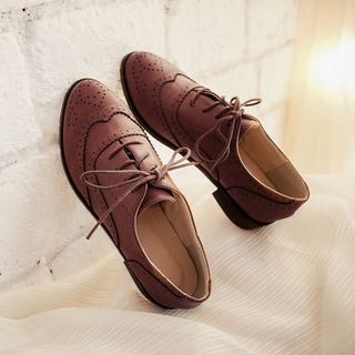 Pangmama Brogue Oxfords