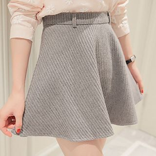 Hamoon Plain A-Line Skirt