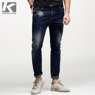 Quincy King Washed Jeans