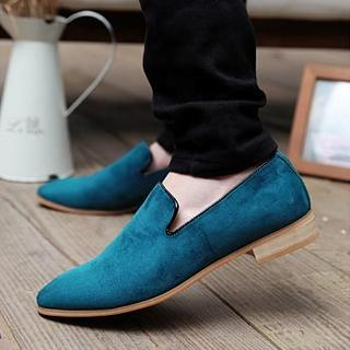 Hipsteria Faux-Suede Loafers