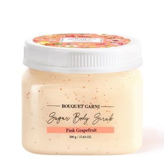 Bouquet Garni - Sugar Body Scrub - 5 Types Pink Grapefruit