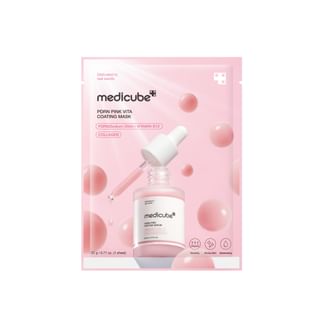 Medicube - Pdrn Pink Vita Coating Mask 2026 Version - 22G X 1 Sheet